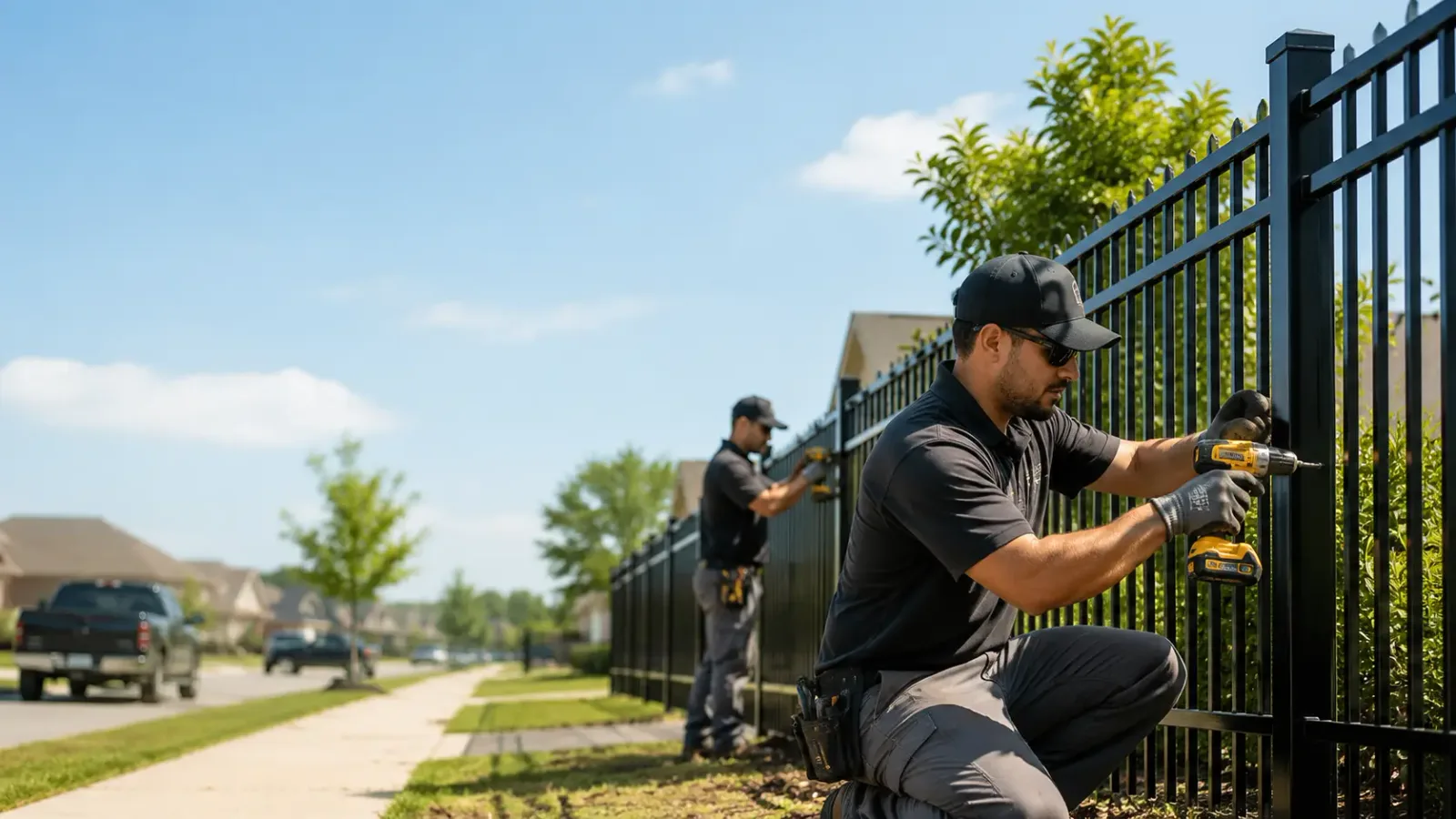 Metal Fence Installation in Brady, NE